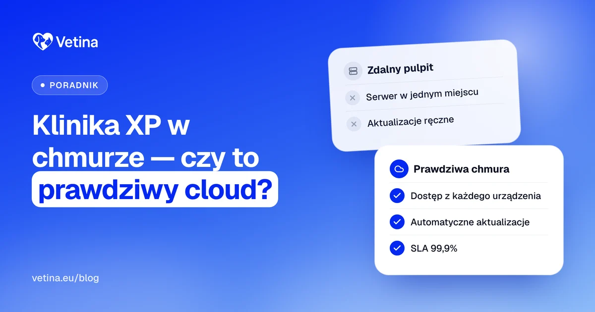 Klinika XP chmura vs prawdziwy cloud - porównanie